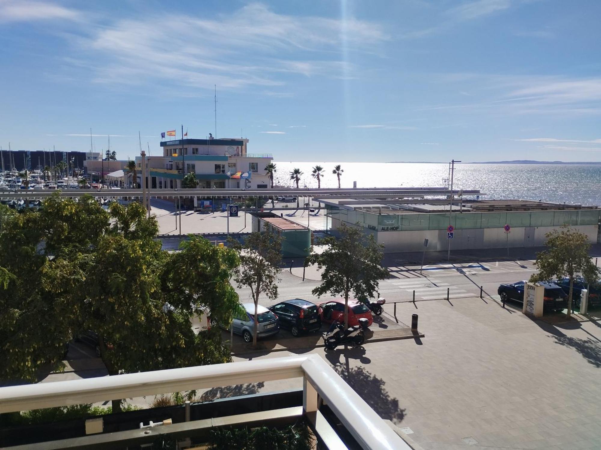סנטה פולה Vista Mar Fabulosa Playa Y Puerto מראה חיצוני תמונה